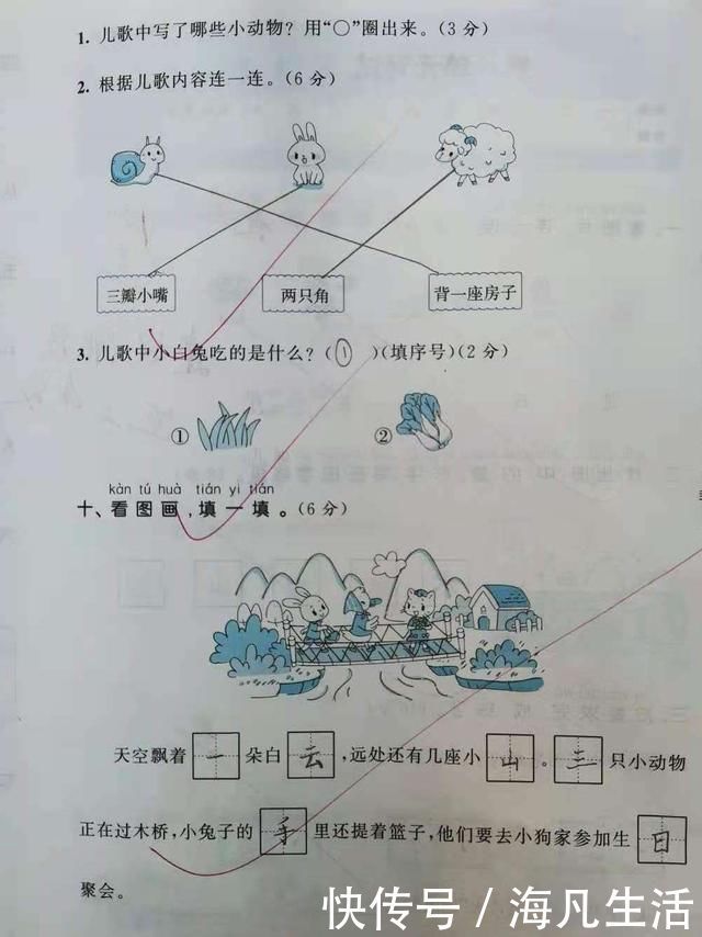 笔顺|一年级语文满分试卷，字迹堪比印刷体，老师：建议跳级至三年级