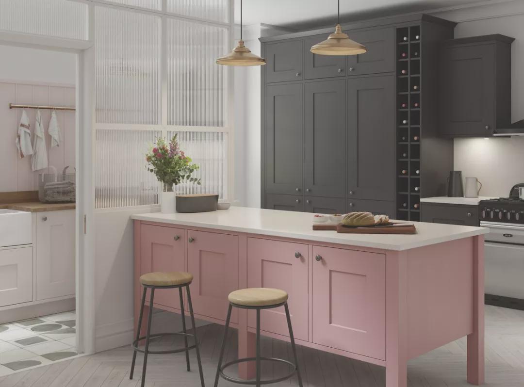 亮色系|小于10㎡的厨房设计之道,好看又好用!高效的技术活!