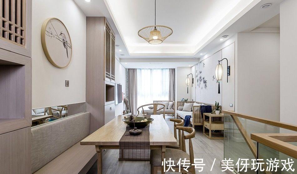 天井|自带庭院的复式住宅,大胆设计天井,彰显中式魅力,圈粉无数