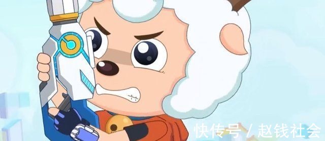喜羊羊|《喜羊羊与灰太狼》四个版本的喜羊羊武器,只有碧蓝战狙最垃圾