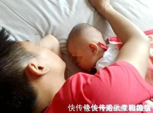 宝宝|爸爸陪娃睡觉,醒后发现娃不见了,吓坏了赶紧找,结果自己都乐了