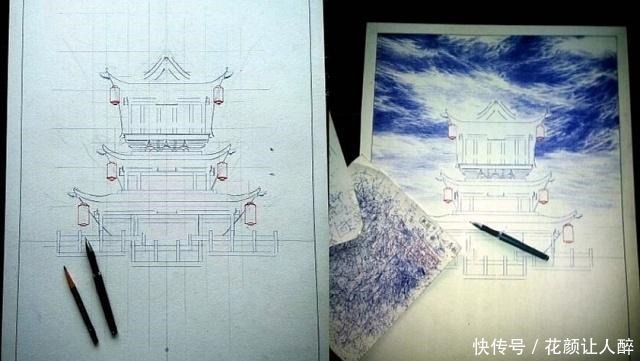 双手|国内外大触的圆珠笔画作,网友看到都直呼我拍照都没那么好看