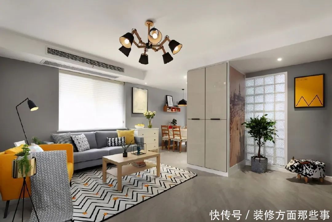 音乐|95㎡简约北欧风格，似乎满屋子充满了阳光与音乐，好舒适的氛围