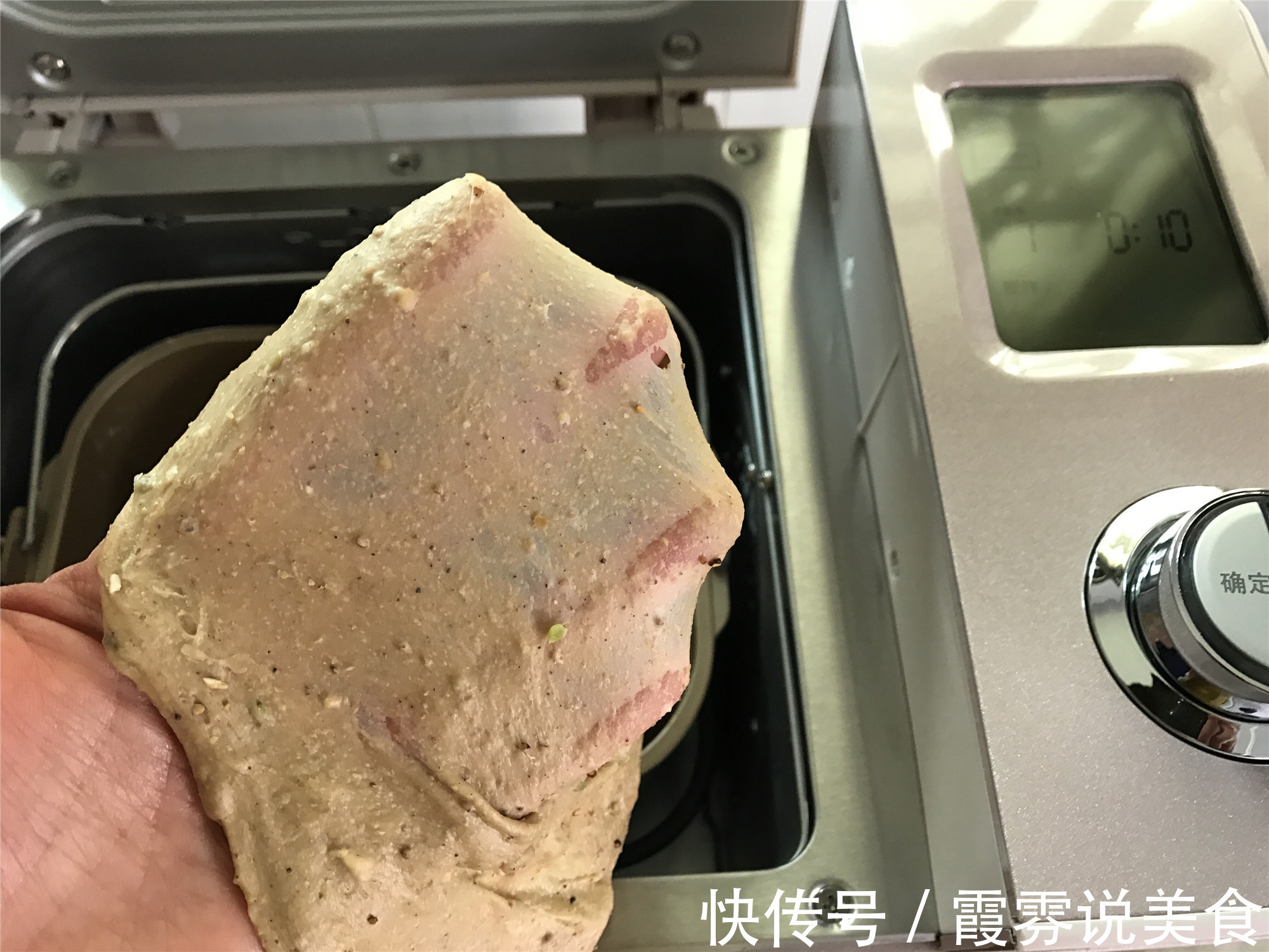 想做面包又怕失败快来试试这面包,不用手套膜,新手就能做