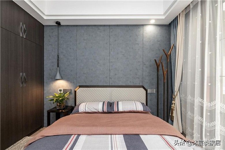 全景图|她，80后，二次装修选择现代中式，素雅沉稳大气的家，越看越中意