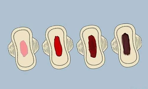 黑色、粉色、褐色和深红色,不同颜色的经血,分别说明了什么?