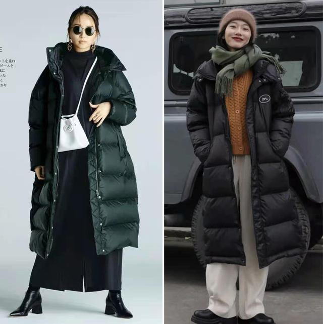 精致女人的冬日气质穿搭，厚外套+裙子的15种搭配示范，暖又美