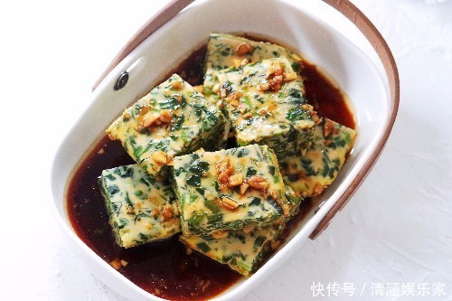 蘸汁菠菜鸡|菠菜别光炒着吃,加3个鸡蛋,香嫩可口,孩子吃上一口就停不下来