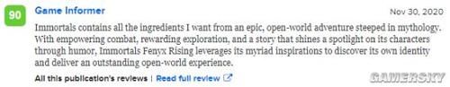 Metacritic|XSX版《渡神纪：芬尼斯崛起》Metacritic媒体评分82分：大多数为好评