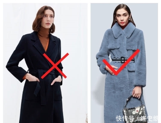 大衣|微胖女生穿大衣,还是系带的好,试试这三款怎么穿怎么显瘦,真美