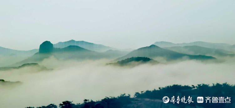 峰峦叠嶂，云海秀美！日照五莲观云海，如梦似幻美不胜收|情报站| 云海