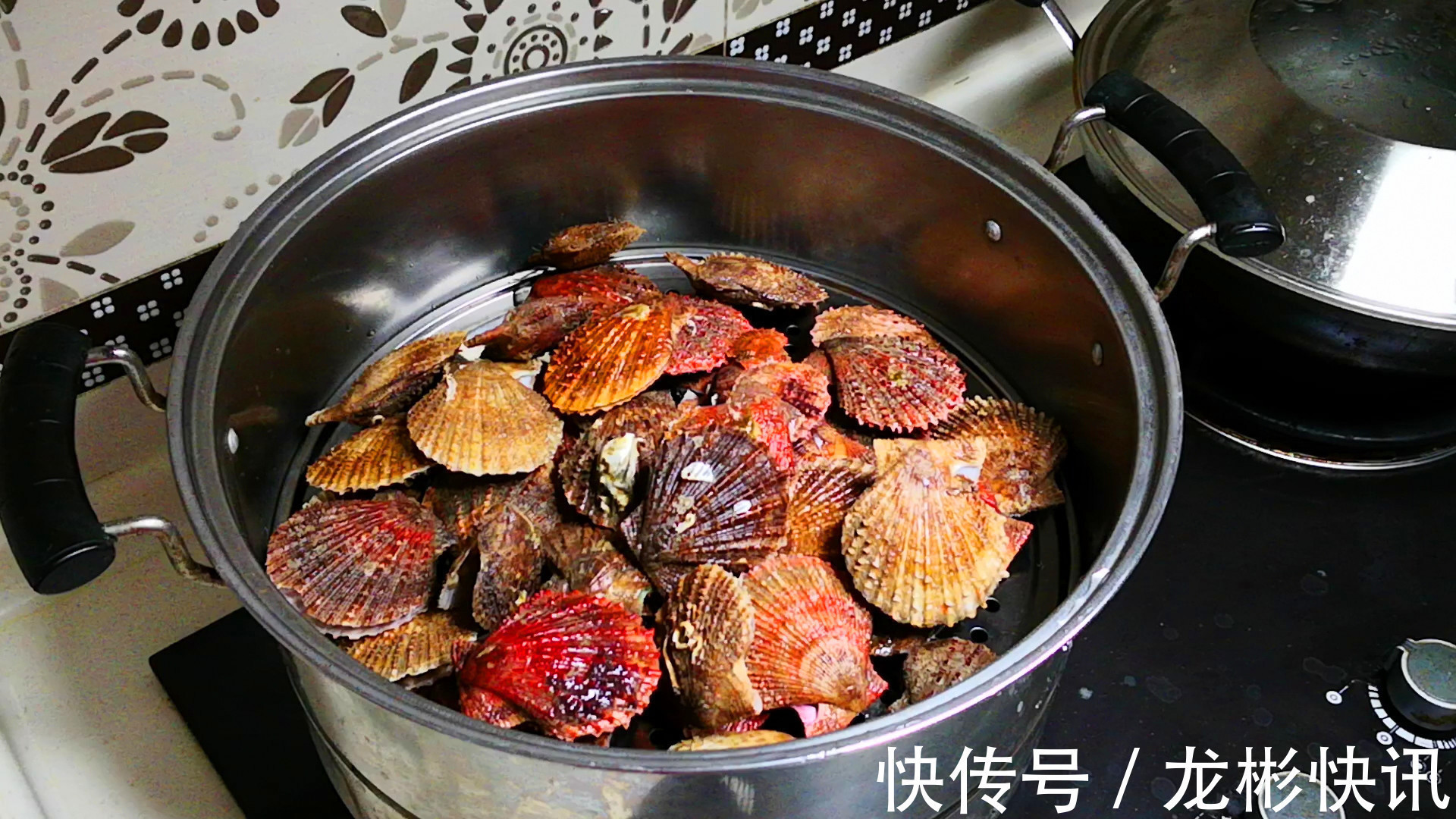 做扇贝时，最忌直接加水煮，教你正确做法，扇贝肉质鲜嫩、不回缩