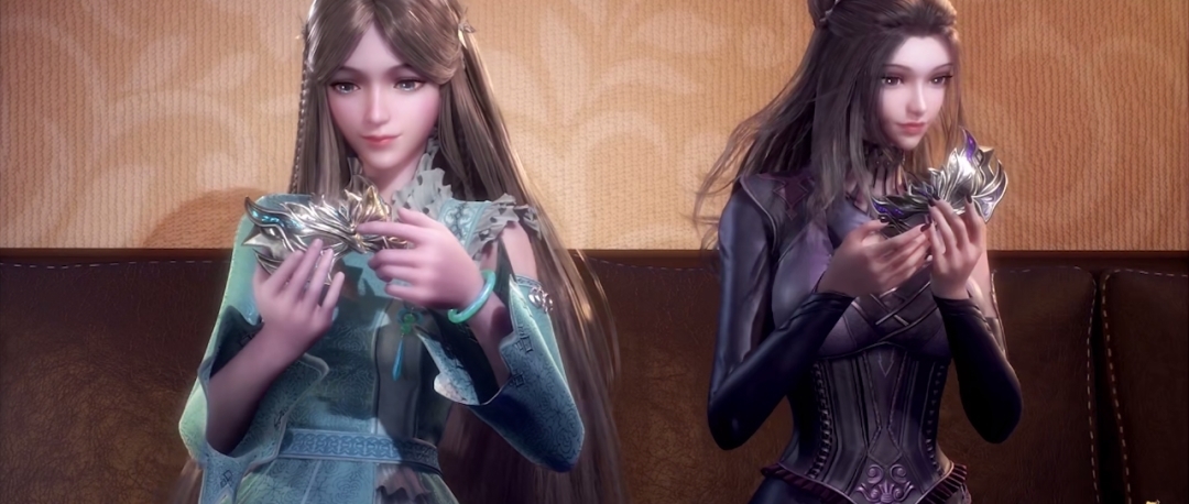 气质|斗罗大陆:原本宁荣荣和朱竹清应该气质截然相反的两人,黑白对比