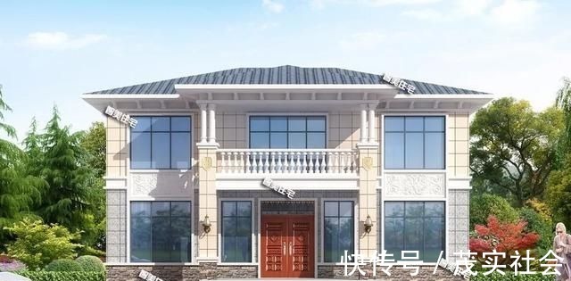 采光|23万建一栋农村两层别墅,5个卧室都朝南,采光好生活质量高