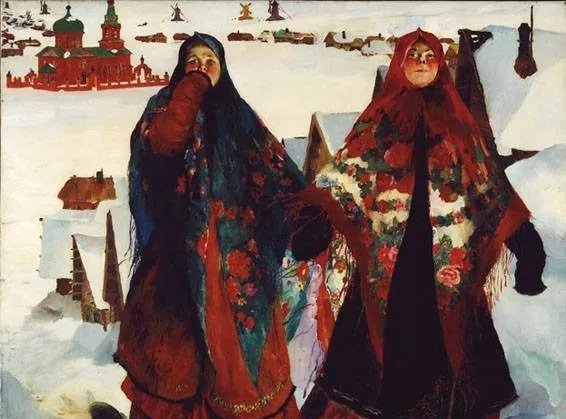 彼得堡&色彩这么艳丽,居然是列宾工作室出来的画家