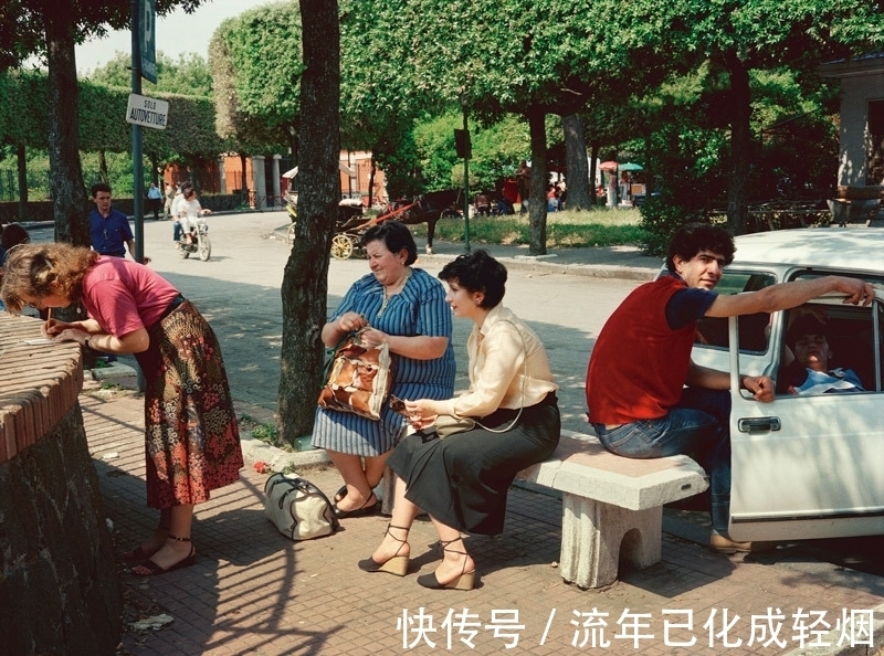 老照片|老照片 80年代意大利的夏天 美麗的那不勒斯