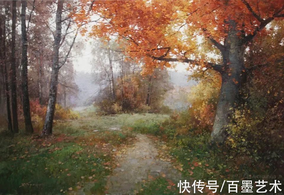 画家！80后乌克兰画家的乡村风景，真的太美了