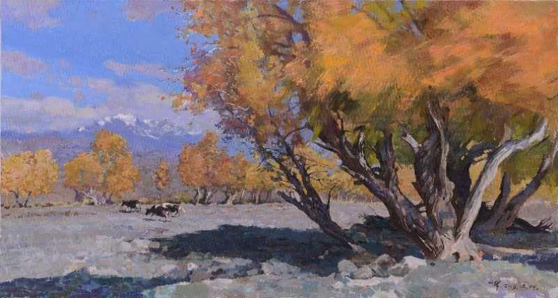  士生导师|大别山写生作品