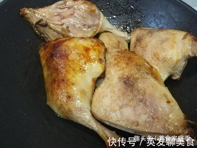 金黄|沙县小吃10元一只的鸭腿,在家9.9元卤一锅,色泽金黄诱人超好吃
