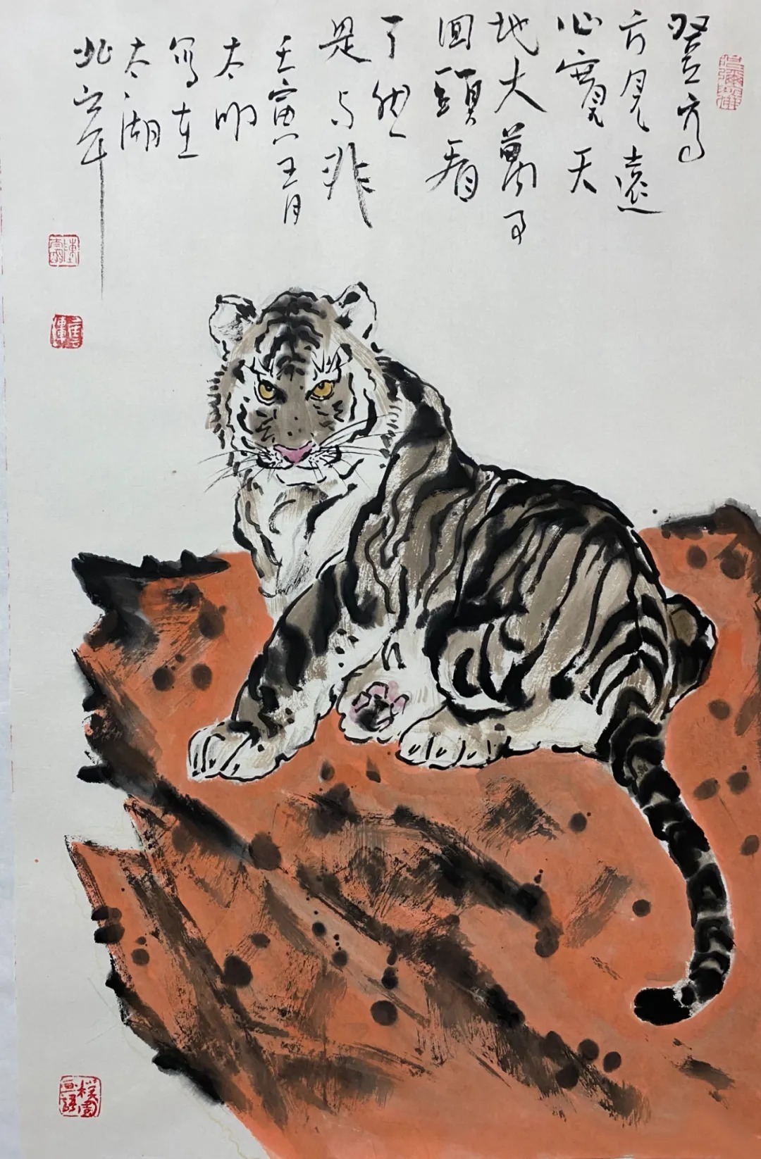 蔡玲！《书画南北方》一一《写意生活艺术组合》迎春中国画小品展