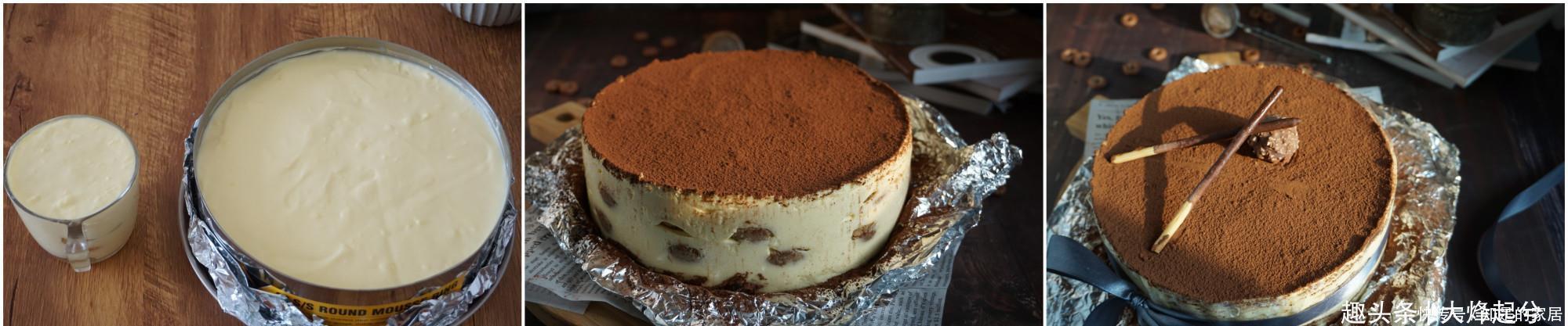 意大利甜品提拉米苏Tiramisu,无酒精版本,免烤箱零失败
