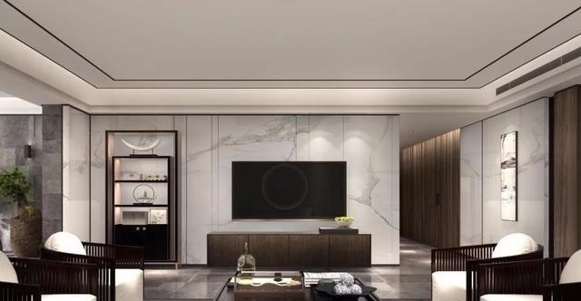 展示柜|新中式客厅电视墙,儒雅端庄,华丽大方!新中式客厅电视墙,儒雅端庄,华丽大方!