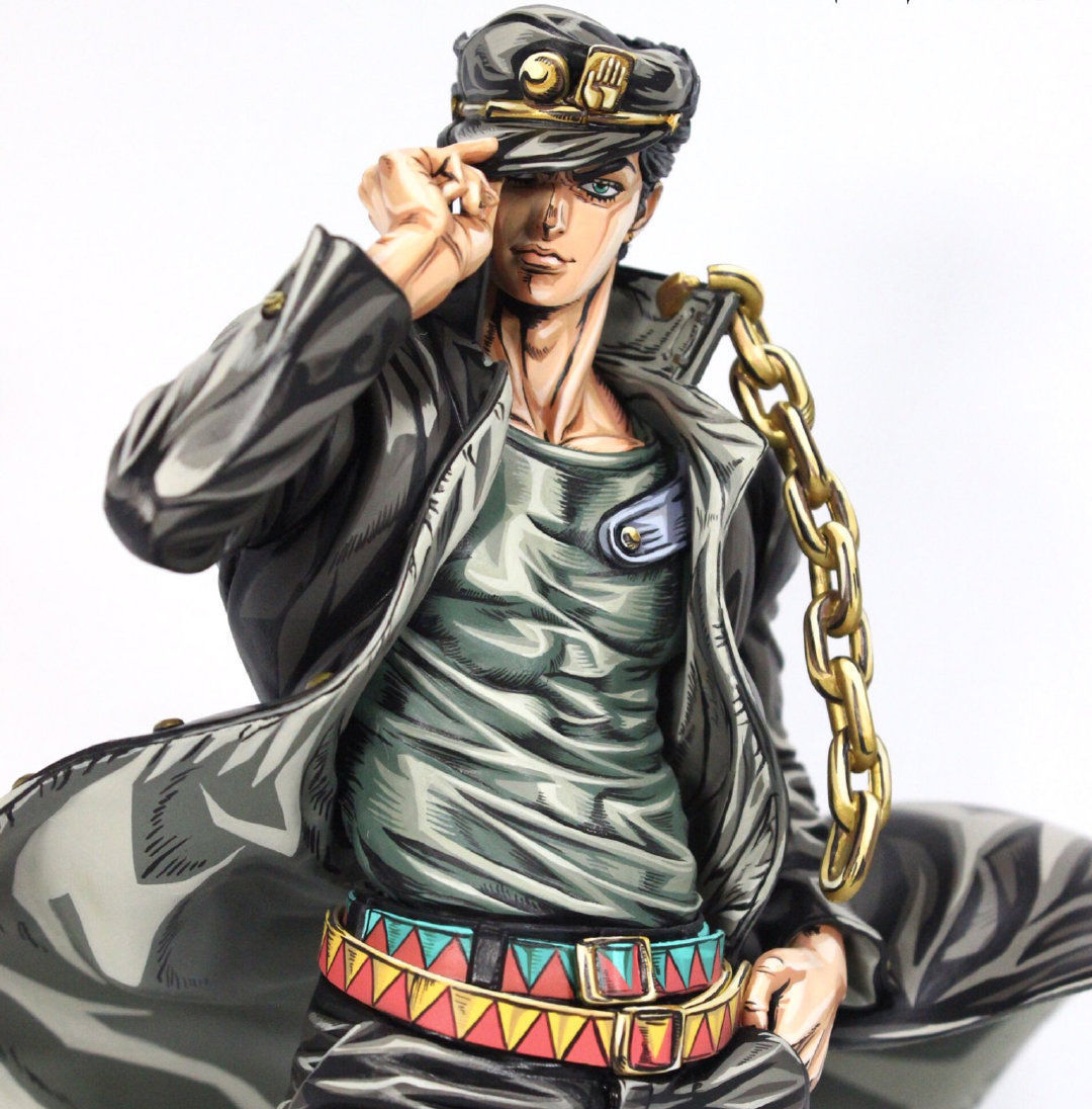 空条承太郎|买了手办不满意怎么办?这位网友凭借画技将“二次元”画进了现实