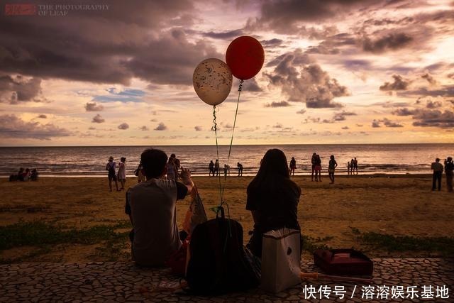 马来西亚沙巴，世界三大最佳日落观赏地之一，各路美女齐聚凹造型