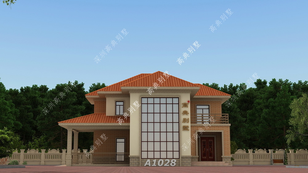 欧式|欧式小别墅,设计感十足,得到乡下朋友的一致好评