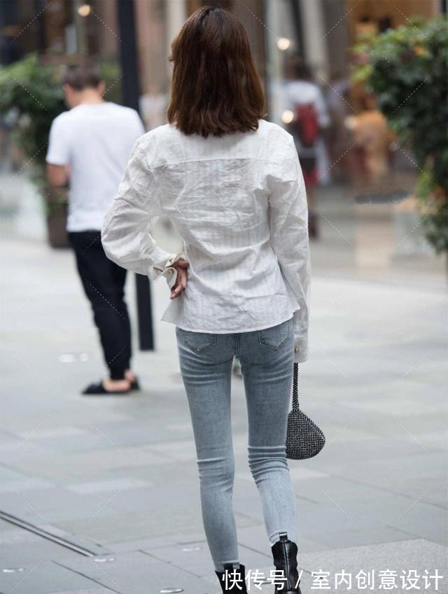 tips 修身牛仔裤搭配马丁靴,帅气满满!