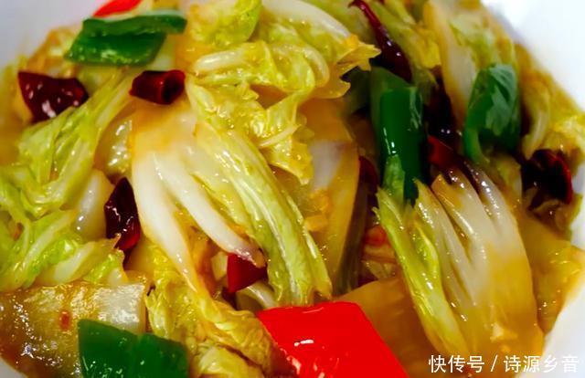 少许|白菜这么做下饭太安逸了,一份能吃两大碗米饭,简单易学味道巴适