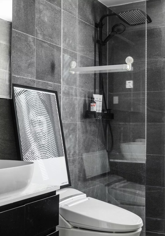 鞋柜|越看越喜欢黑白灰风格装修,高级大气,想过时都难