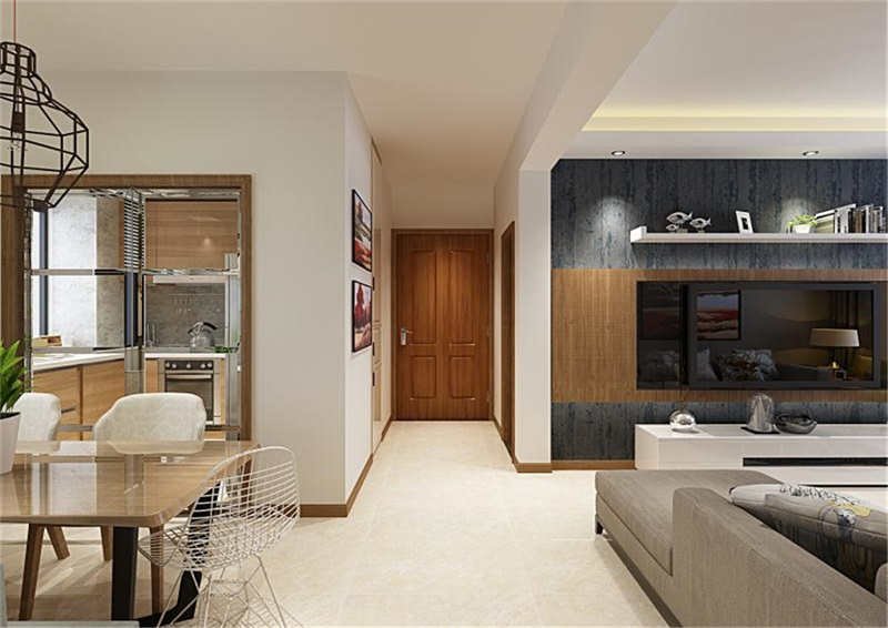 小户型|100㎡小户型老房翻新，北欧风情温馨十足，让生活更惬意