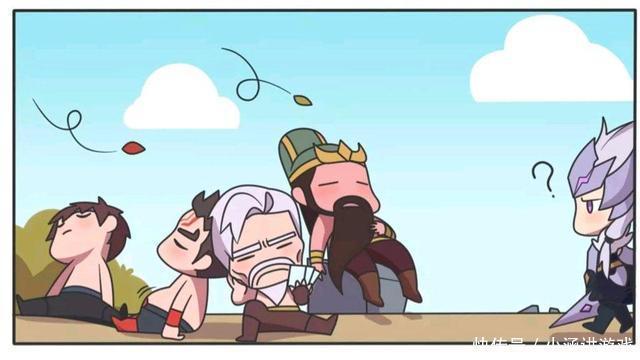 马超|王者荣耀漫画:五虎上将终于等来马超、大家都抱着马超痛哭流涕?