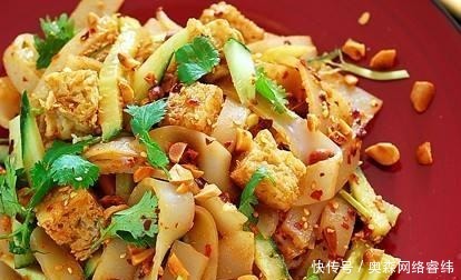 面水|自制凉皮面, 好吃弹牙, 看着都流口水