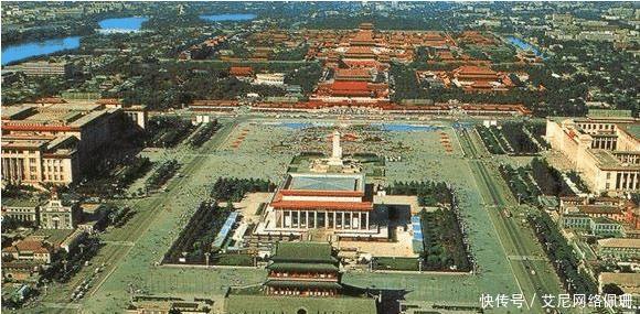 清朝时期的天安门广场原来是这个样子的