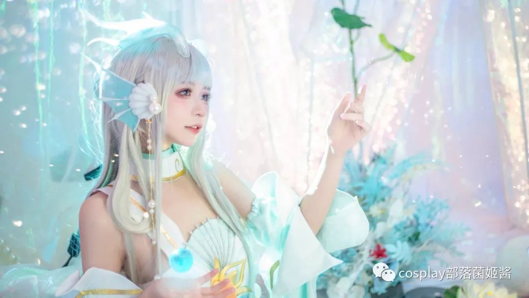 cos:王者荣耀西施游龙倩影cos正片@呆瓜闺蜜