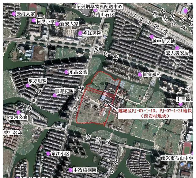 地块|凉!出价仅7轮,溢价率仅2.6%,金辉竞得袍江西安村地块