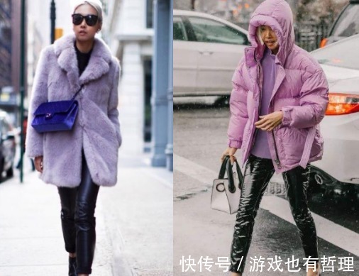 淡紫色 无论年纪多大, 新年少穿“一身黑”! 这3种“时髦色”喜庆更耐看!