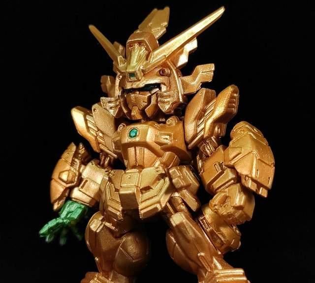 模玩|[模玩评测] 食玩FW 新GC 金色机体套装（GOLD EDITION）