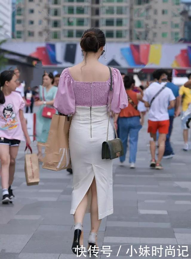 半身裙|街拍:真正懂穿搭的女士, 还要看半身裙“脸色”, 这样穿时髦又优雅!