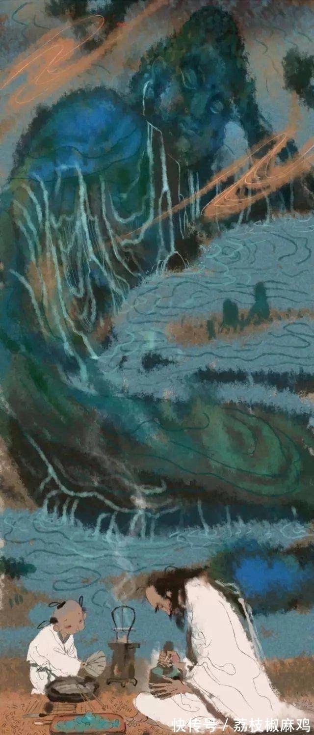 绘画#清华大学才女尧立,她笔下的插画,美到让人窒息