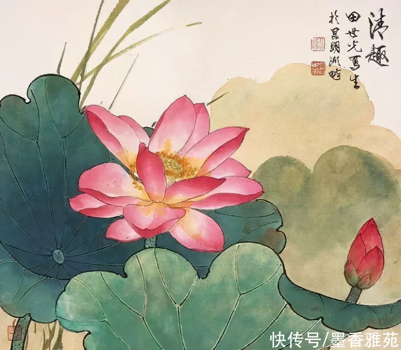 精品|太美了，艺术大师田世光精品花鸟画作品欣赏