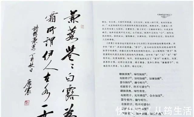 崔磊!文化学者康震的书法不错,有“启功体”笔意,瘦劲挺拔,洒脱飘逸