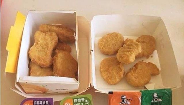 VS麦当|直击肯德基和麦当劳的对比照看完才知道,下次去吃该选谁了