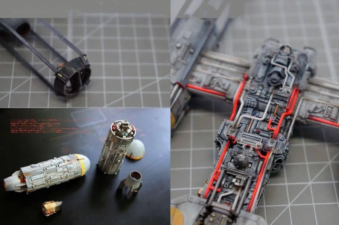 wing|《星球大战》1/72 Y-Wing Star Fighter制作分享