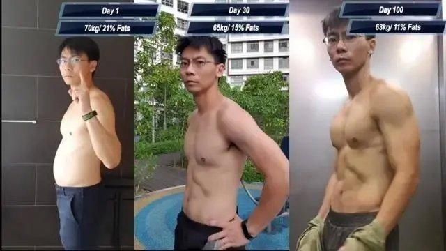 身体|谁说动画里都是骗人的,男子挑战一拳超人训练法,30天后变这样…
