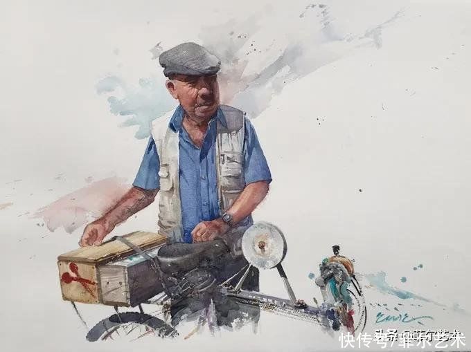 尤德斯|水彩也可以画得超准确！真心佩服！必须点赞