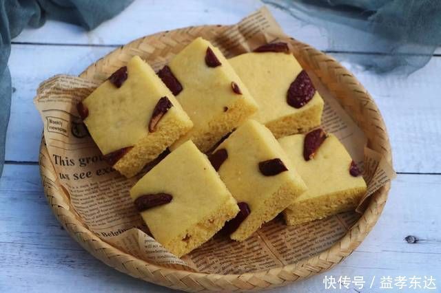 玉米面|原来发糕都做错了，这样做松软好吃不粘牙，比蛋糕还要美味