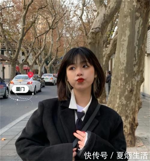 长后短|发型影响一个人的颜值,挂耳染青春靓丽,这款让人“一眼就爱上”